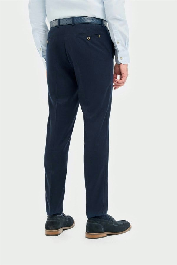 House of Cavani Tropez Navy Trouser