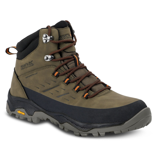 Regatta Mens Blake Walking Boots - Olive Green