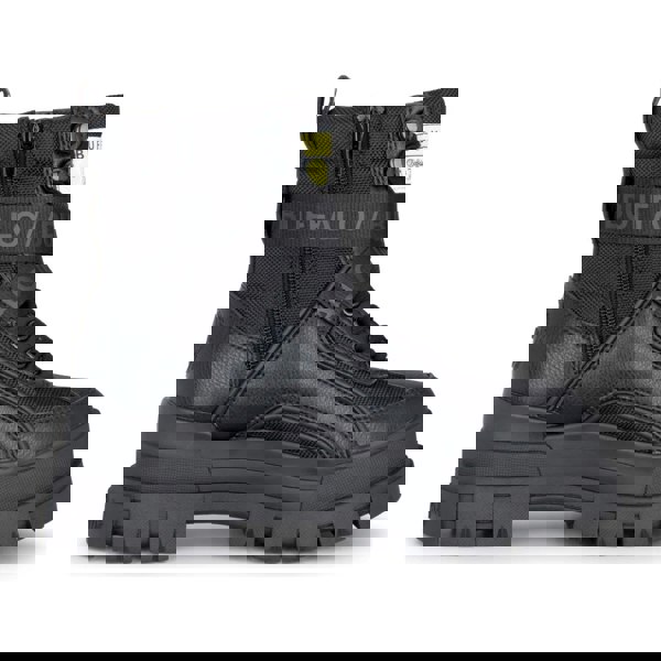 Buffalo ASPHA COM1 - Women’s Black Combat Platform Boots