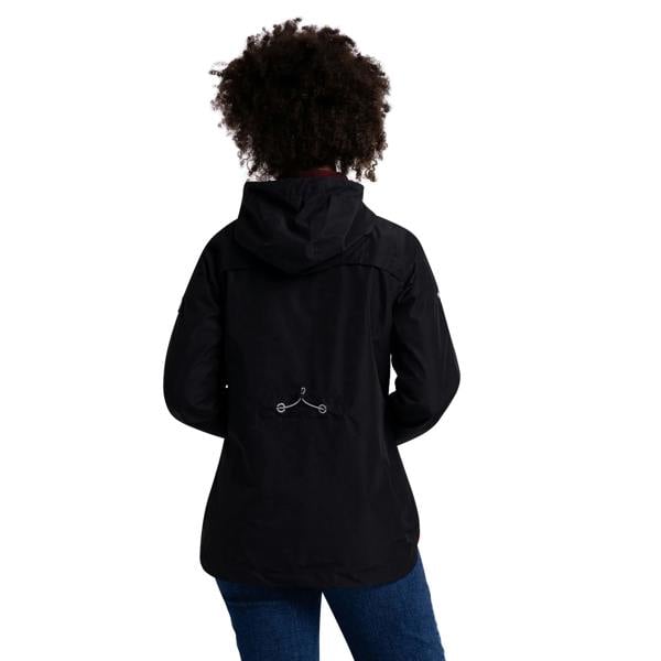Trespass Womens/Ladies Flourish Waterproof Jacket - Black - 