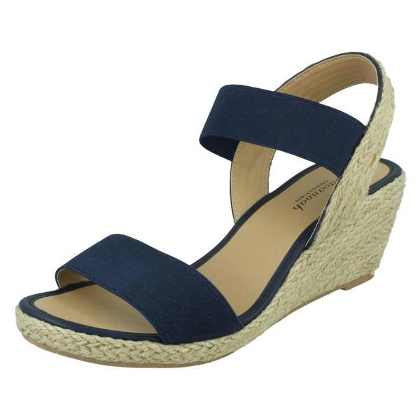 Savannah Ladies Savannah Wide Fit Wedges F2292