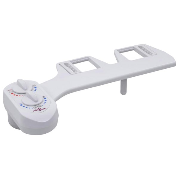 Berkfield Bidet Toilet Seat Attachment Hot Cold Water Single Nozzle