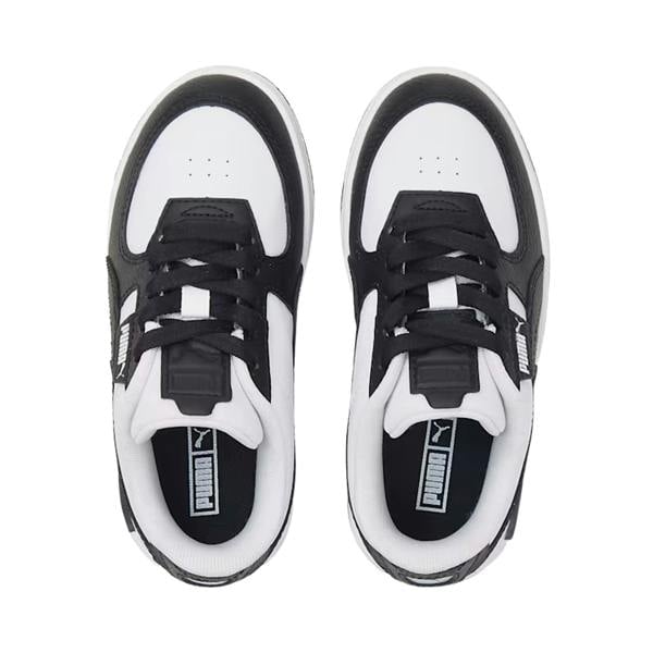Puma Childrens/Kids Cali Dream Leather Trainers - White/Black