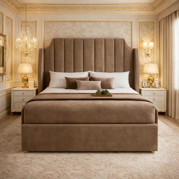 Great British Beds Winged Art Deco Divan Bed