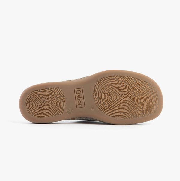 Gabor LANZAROTE Womens Sandals Mushroom