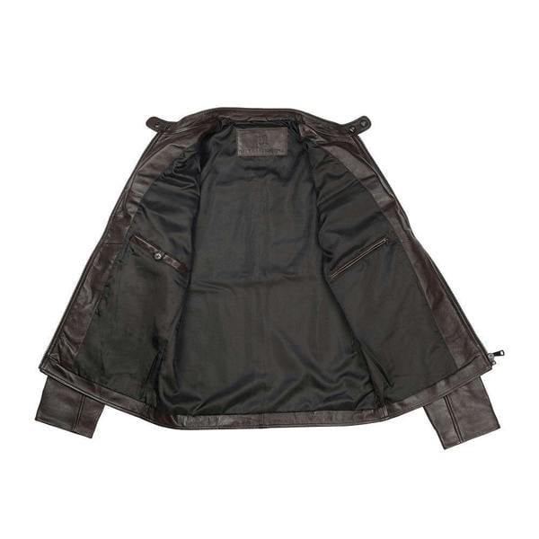Moto Racer Leather Jacket George Brown 6741 7