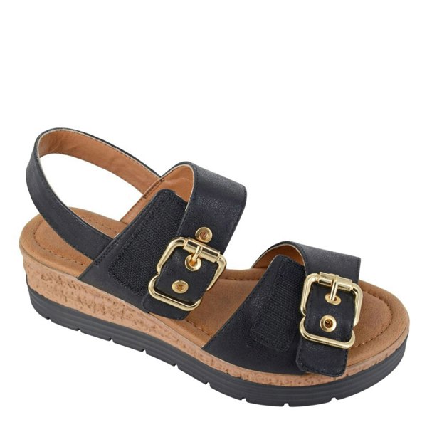 Cipriata Milia Twin Buckle Touch Fastening Sandals