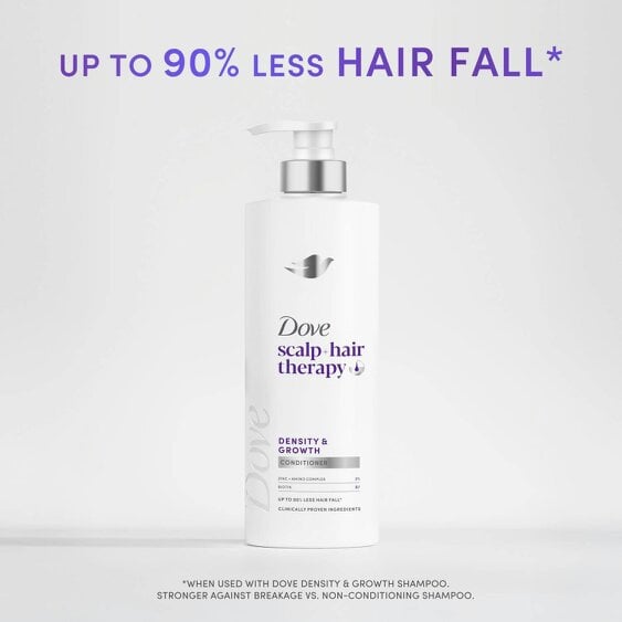 Dove Scalp+ Hair Therapy Density & Growth Shampoo & Conditioner Duo 400ml, 6pk