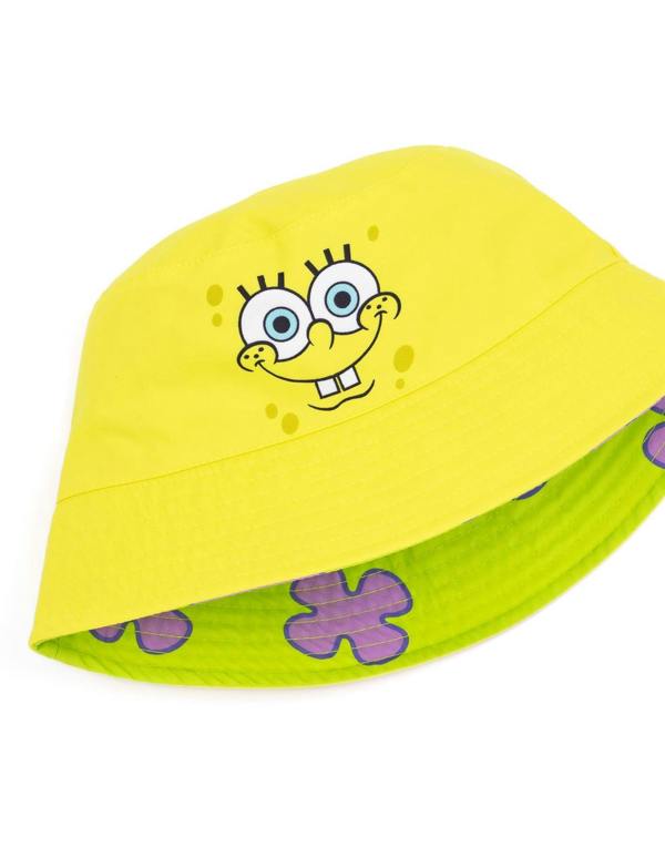 SpongeBob SquarePants Unisex Kids Multicoloured Bucket Hat (One Size)