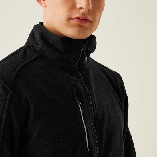 Regatta Omicron III Waterproof Fleece Jacket - Black/Black