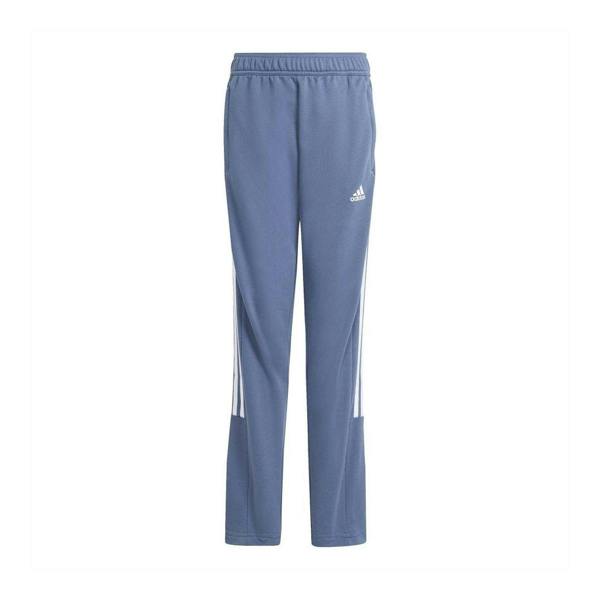 Adidas Childrens/Kids 3 Stripes Joggers - Blue - 