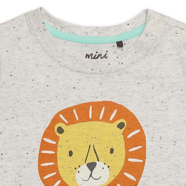 Mini Cuddles Baby Boys 3pk Printed T-Shirts, Multicolour