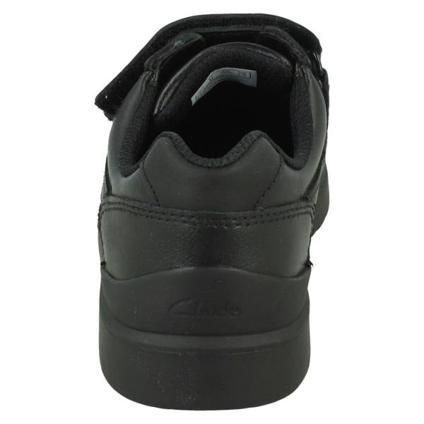 Clarks Boys Clarks Formal Hook & Loop School Shoes Keelan Flare K