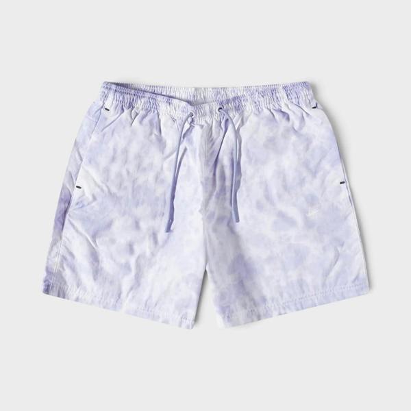 Nike Tech Pack Woven Watercolour Shorts Indigo Haze White