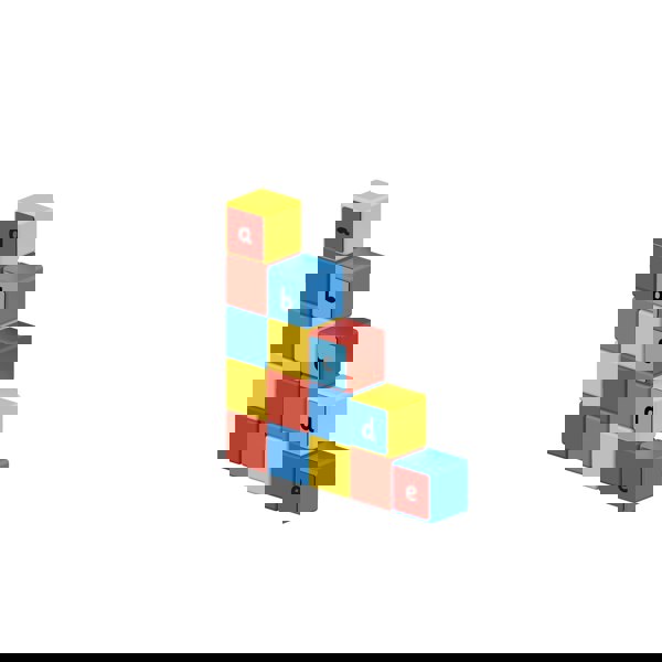 Geomag Magicube  Magnetic Shapes Word Builder - 79 Pieces