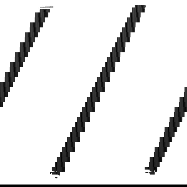 Monstershop Oval Column Radiator – 1800mm x 240mm – Black