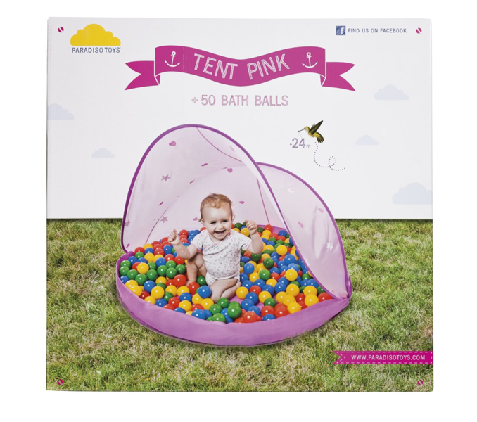 Paradiso Pink Tent with 50 Balls