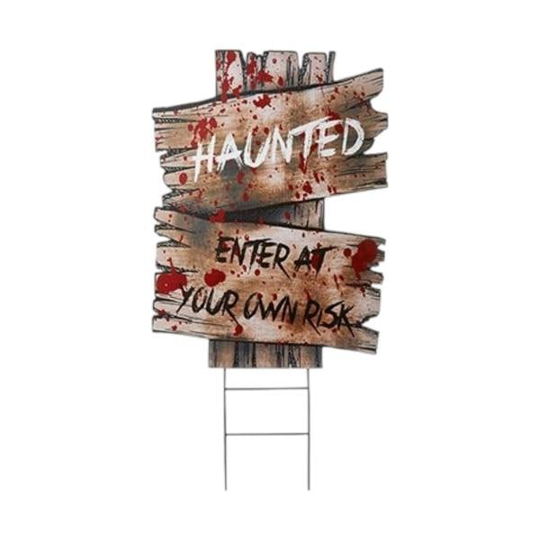 Garden Greatness 3 Pack Halloween Scary Message Board Stakes