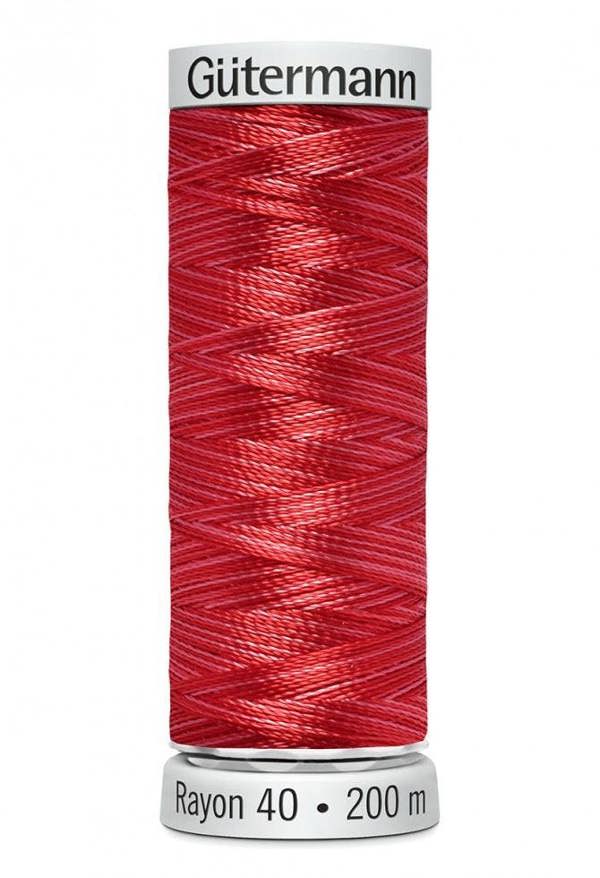 Gutermann No 40 Sulky Rayon Embroidery Thread 200m Rayon Thread Suitable For Embroidery