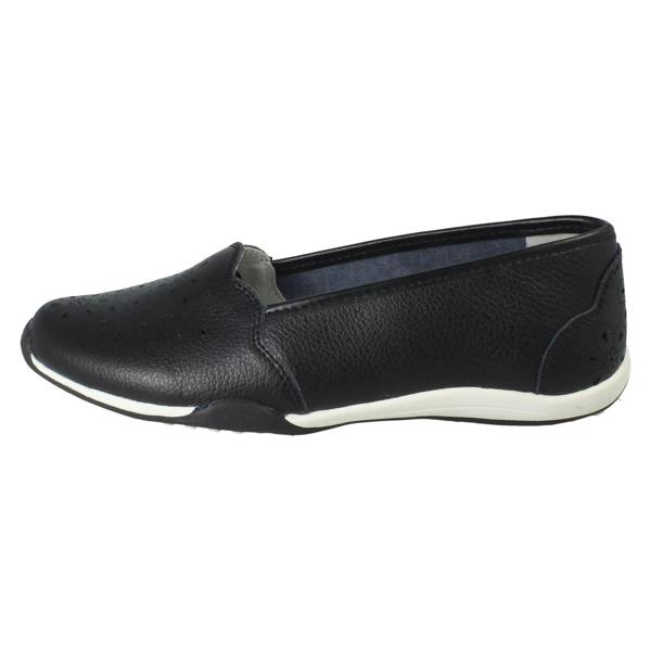 Down to Earth Ladies Down To Earth Flower Punch Details Casual Shoes F80576