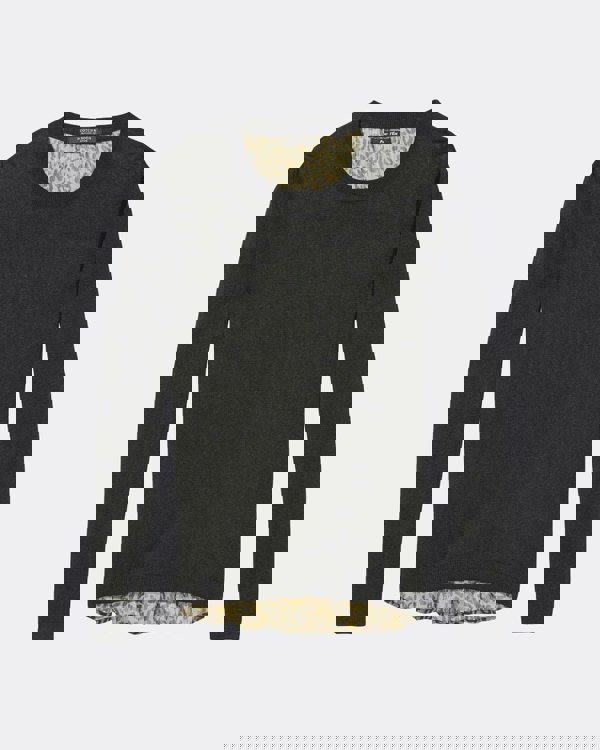 Maison Scotch Linen Mix Crewneck Womens Knit - Combo A