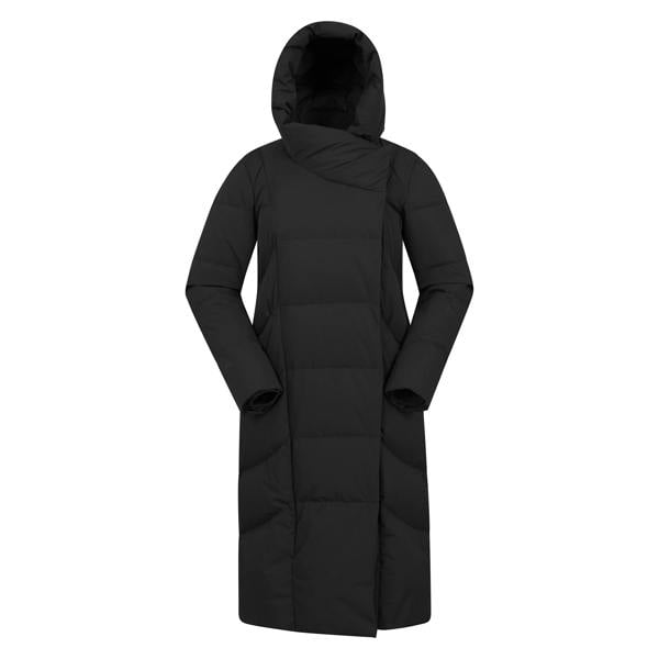 Mountain Warehouse Womens/Ladies Extreme Wrap Down Jacket - Black - 