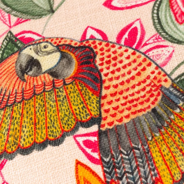 Wylder Tropical Iniko Parrots Cushion Cover