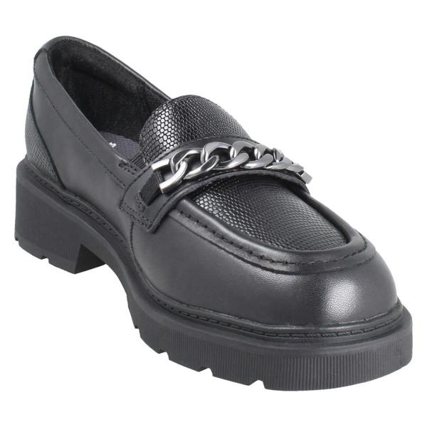 Clarks Girls Clarks Chunky Square Toe Loafer School Shoes Eris Edge