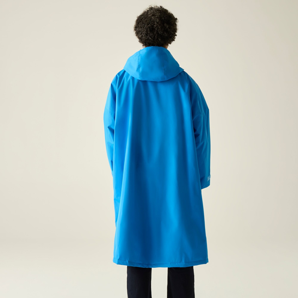 Regatta Unisex Adult Camo Waterproof Changing Robe - Sonic Blue