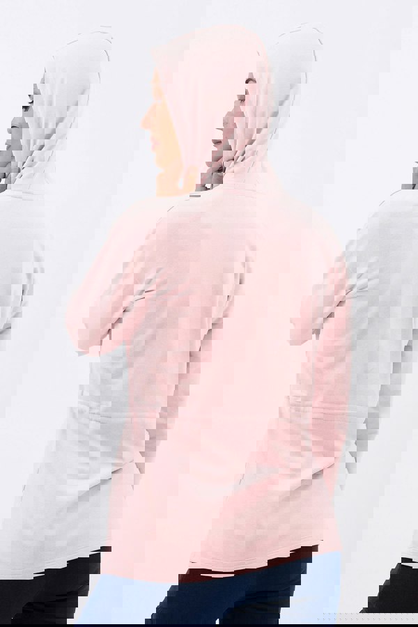 ENORSIA Womens Hooded Tie Waist Sweatshirt