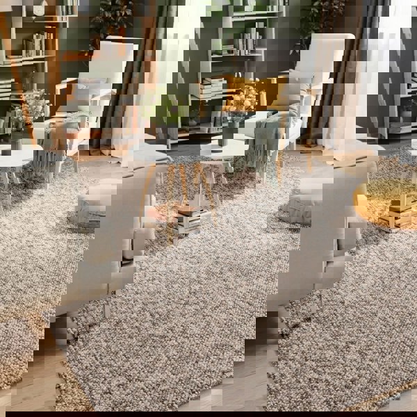 Rocco Flatweave Grey Rug – Natural Elegance