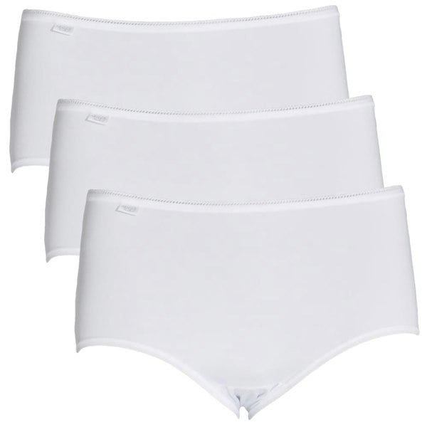 Sloggi 24/7 Microfiber Midi Brief 3-Pack, White
