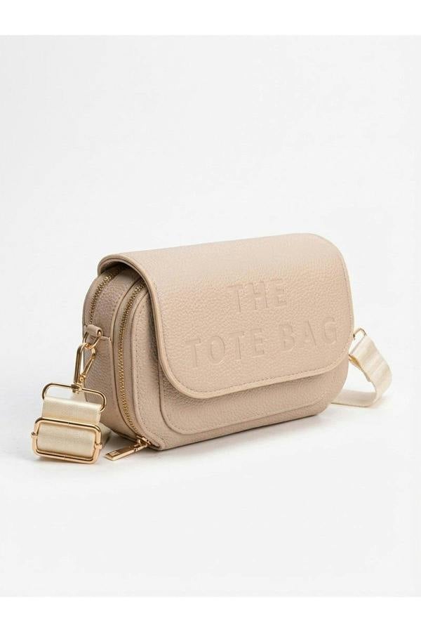 Mia Mini Crossbody Bag - Beige