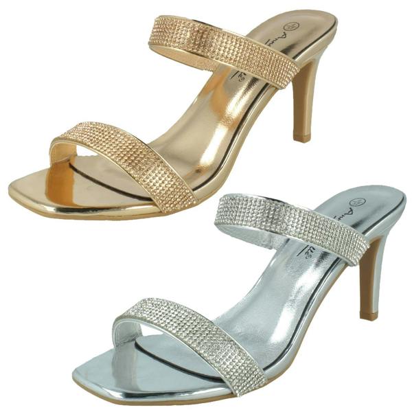 Anne Michelle Ladies Anne Michelle High Heel Sandals F10985