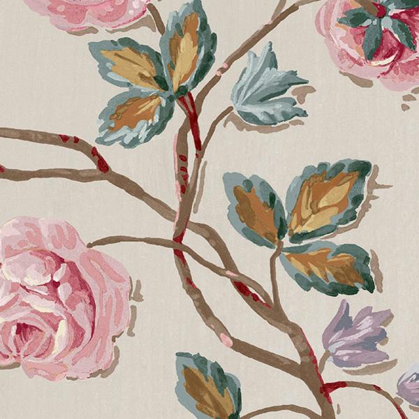 Laura Ashley Lingmell Trail Pale Sable wallpaper