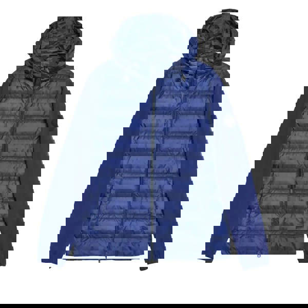 Gant Mens Mixed Softshell Down Jacket - Navy