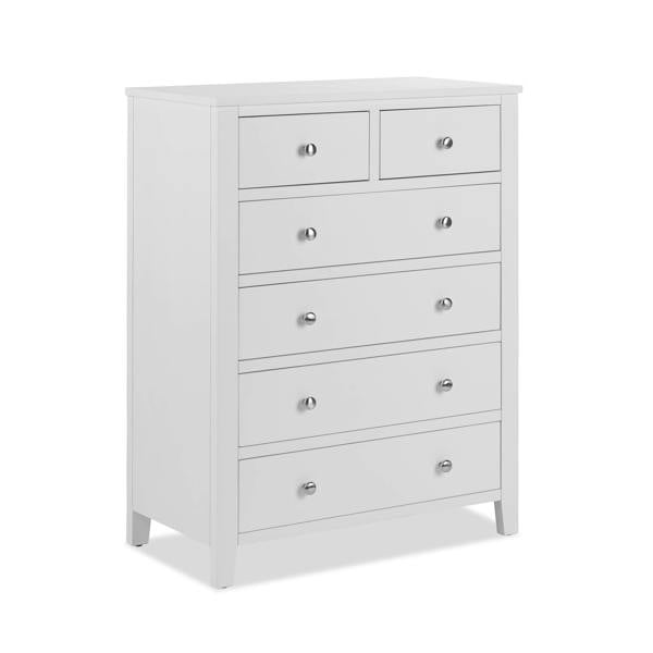 Statement Furniture Brooklyn Chest of Drawers 2 Over 4 Bedroom Storage
