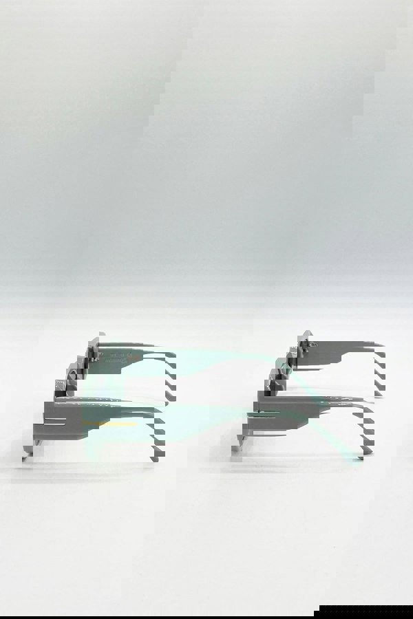 SVNX Oval Sunglasses with Wide Arm in Mint