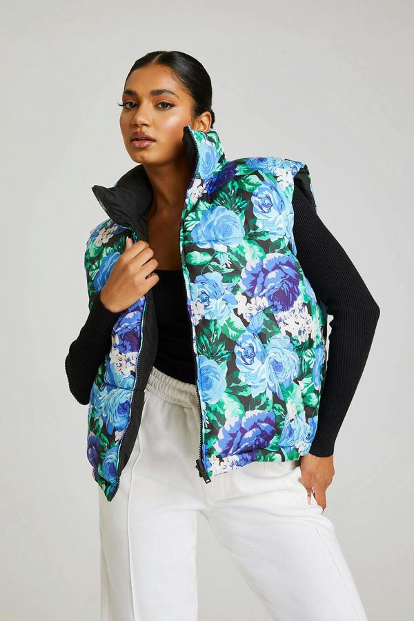 Urban Bliss Floral Reversible Gilet