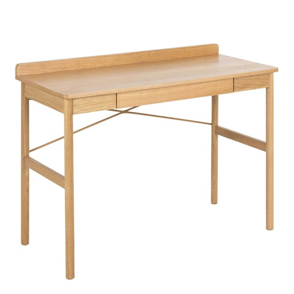 Wyld Haus Kyoto Natural Oak Veneer Wood Office Desk