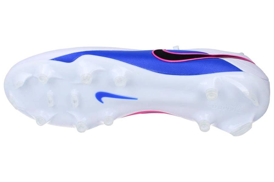 Nike Tiempo Academy Fg/Mg Mens Football Boots Ib1600 Soccer Cleats  146 - White Black Racer Blue 146 - Photo 4