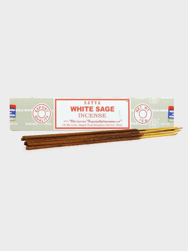 Satya Incense Sticks 15g Box - White Sage