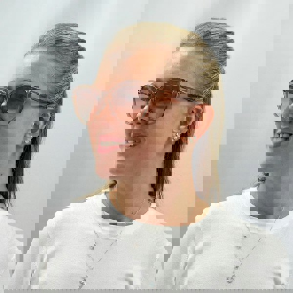 Tom Ford Sunglasses FT0915 Isabella 45G Shiny Light Brown Brown Mirror