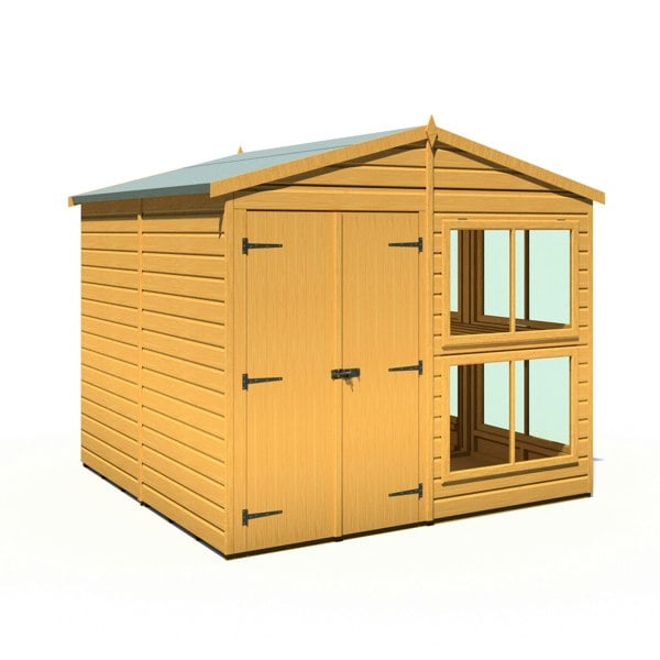 8x8 Sunhut Potting Shed with double doors - Best Shed