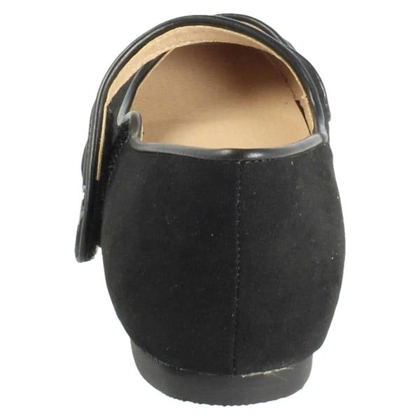 Savannah Ladies Savannah Hook and Loop Strap Mary Jane Style Shoes F80590