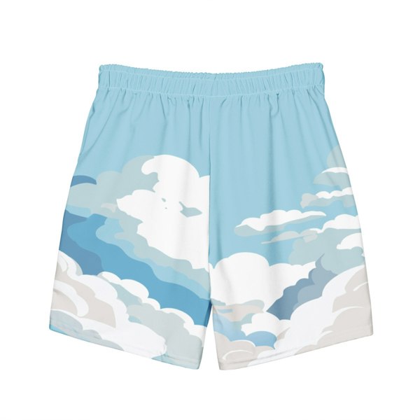 Anchor & Crew Cloud Thoughts Pattern Recycled Fabric Swim Shorts