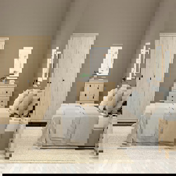 Furniture To Go Barcelona Chest 3+2 Drawers in Jackson Hickory Oak