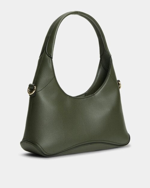 Tommy Hilfiger TH Everyday Womens Mini Hobo Bag - Dark Olive