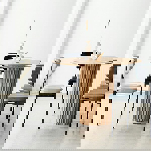 Rit Concept Ivar Round Dining Table, Wood