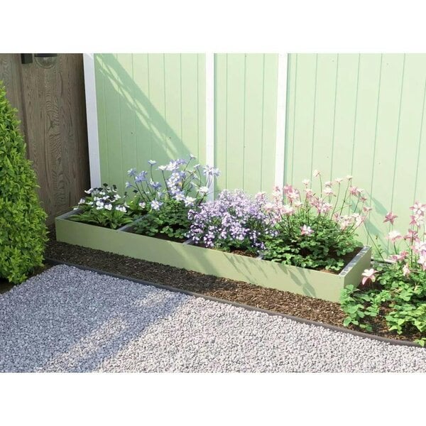 Dunster House Green Garden Bed Planter 2400mm x 600mm x 200mm